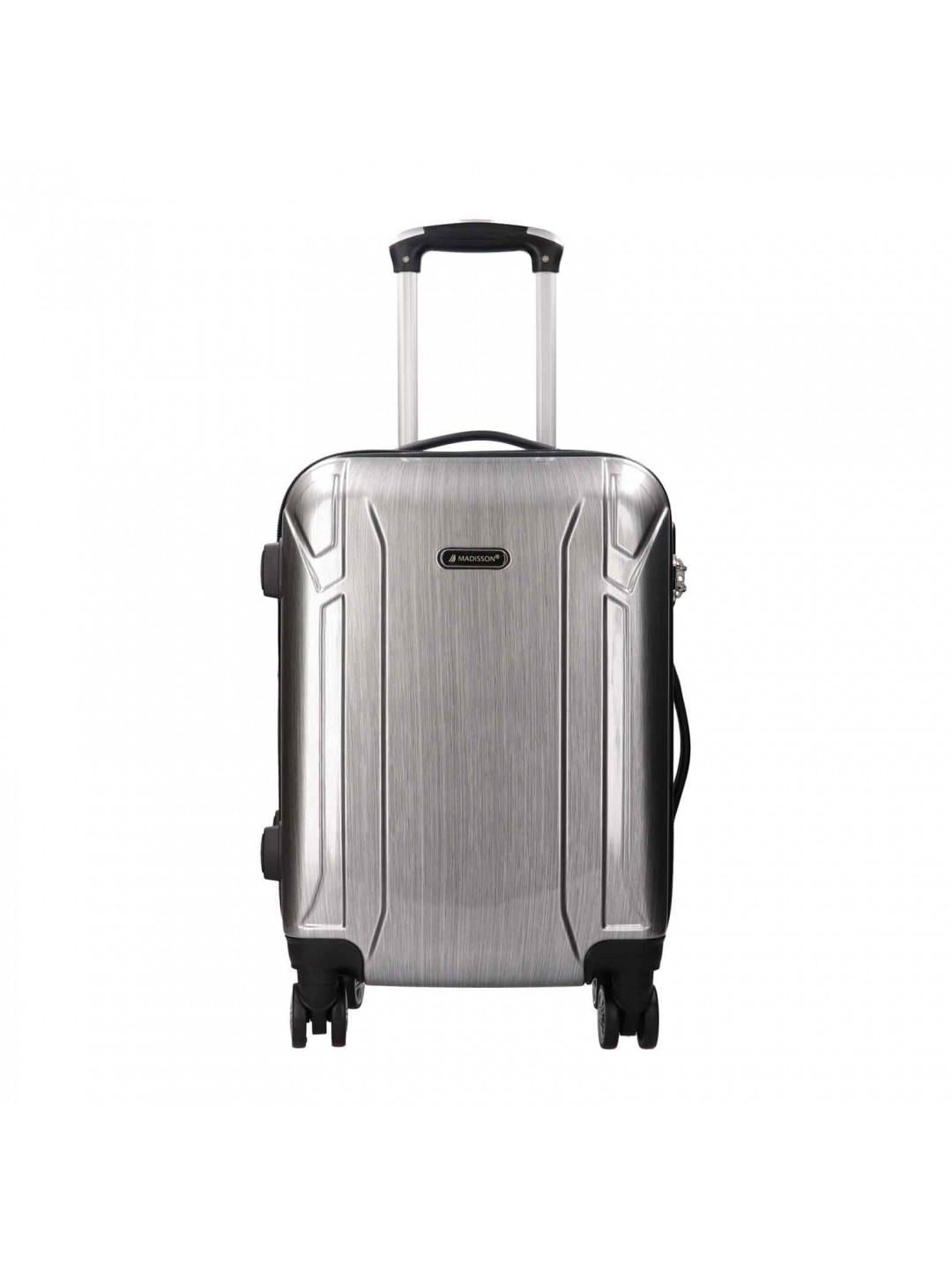 Cestovní kufr Madisson Polle S – stříbrná